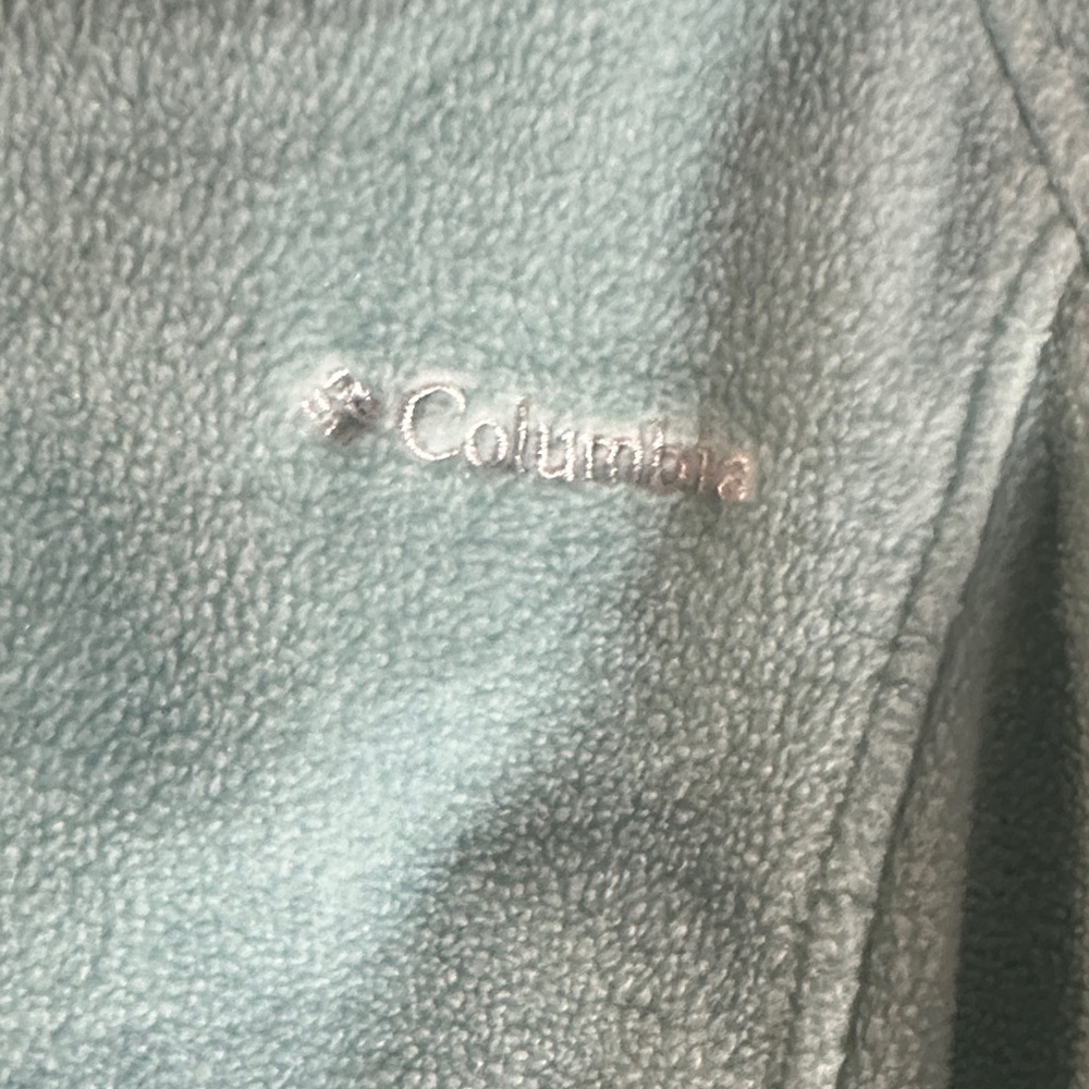 Columbia Light Blue Fleece Jacket - Picture 3 of 7